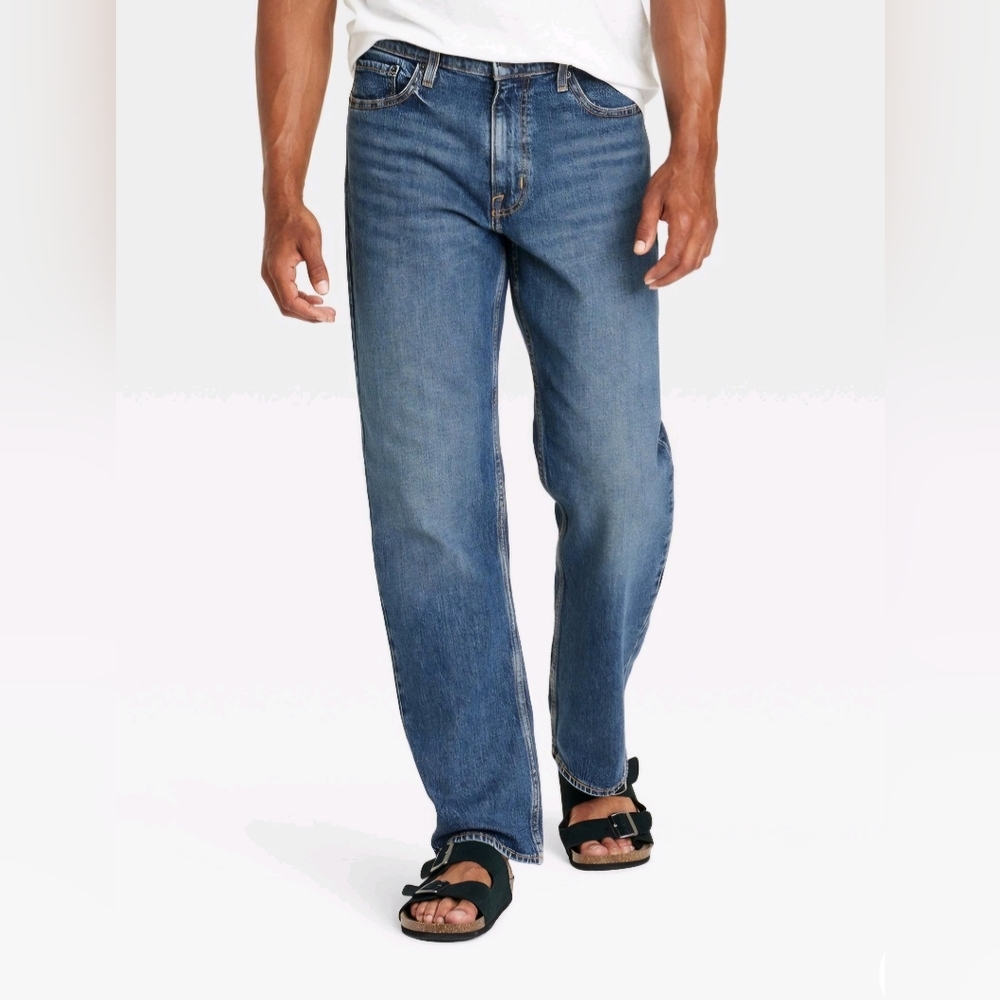 Relaxed fit mens jeans 30x30 Goodfellow & Co